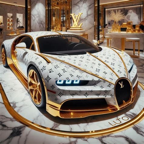 bugatti louis vuitton|The Designer Automobile Fashion Ludo .